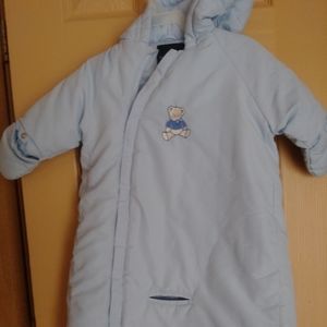 Car seat winter puffer jacket